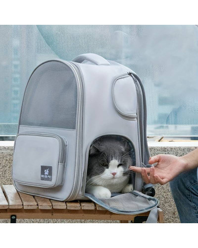 Klassieke kattenrugzak - uitbreidbare versie
